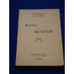 Plang e Siventés. Pouèmo. 1933-1967