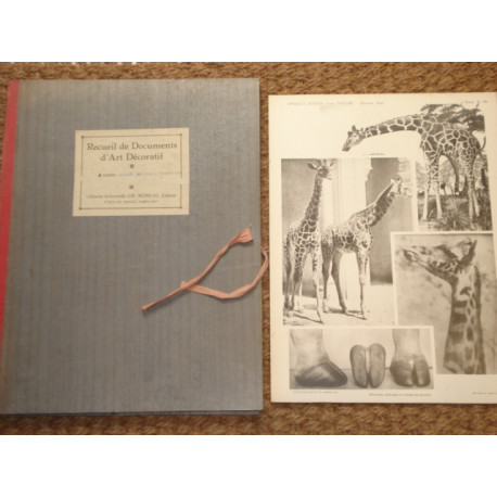 Recueil de Documents d'Art Décoratif. Série: Animaux Sauvages et...