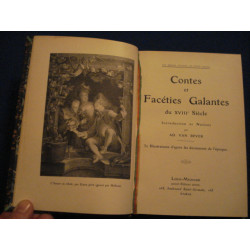 Contes et facéties galantes du XVIIIe siècle du Comte de Caylus...