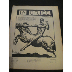 La Criée Mensuelle. N°8. Janv. 1922