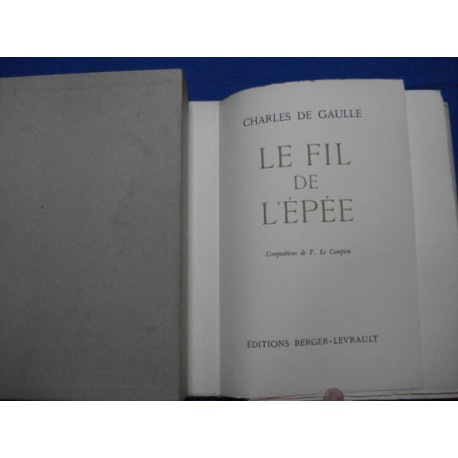 Le Fil de L'Epée