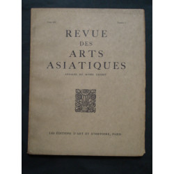 Revue des arts Asiatiques. Annales du Musée Guimet. N° I Tome XII