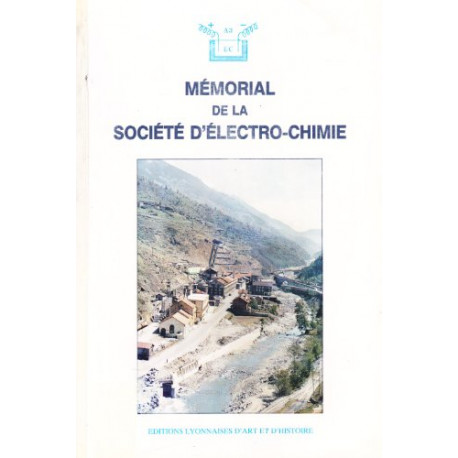 Mémorial de la Société d'électro-chimie: 1889-1966