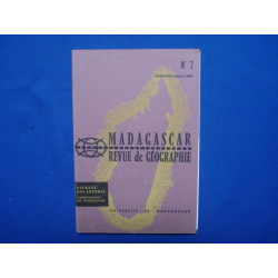 Madagascar. Revue de Géographie