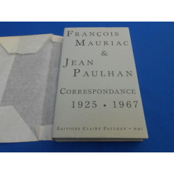 Correspondance 1925-1967