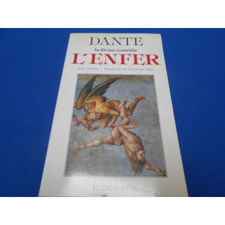 La Divine Comédie. L'Enfer. Texte original
