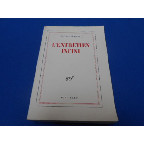 L'Entretien infini