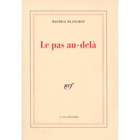 Le pas au-delà