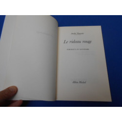 Le rideau rouge-portraits et souvenirs