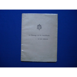 Le message de sri aurobindo et son ashram