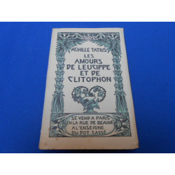 Les Amours de Leucippe et de Clitophon 1 Vol