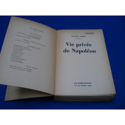 Vie Privée de Napoléon