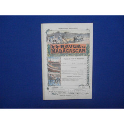 Revue de Madagascar. N° 7. 10 Juillet 1907