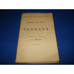 Sadhana traduction et Preface de Jean Herbert