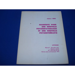 Manifeste pour une Nouvelle Psychpathologie et une Nouvelle...