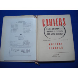 Cahiers de la Compagnie Madeleine Renaud Jean-Louis Barrault 4ième...