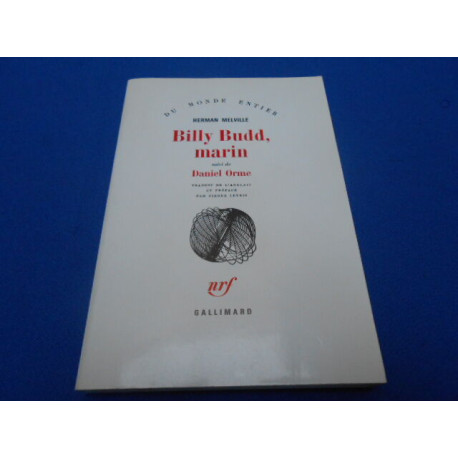 Billy Budd marin suivi ce Daniel Orme