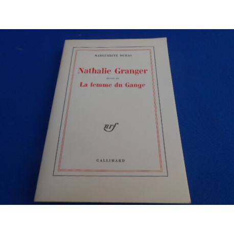 Nathalie Granger suivie de la femme du Gange