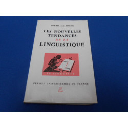 Les nouvelles tendances de la linguistique
