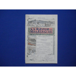 REVUE DE MADAGASCAR. N° 10 10 Oct. 1902