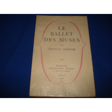 Le Ballet des muses - Poèmes