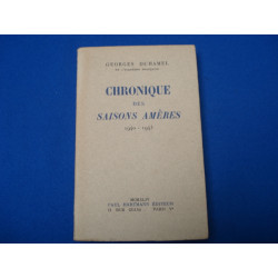 Chronique des Saisons Amères 1940-1943