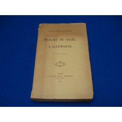 Madame de Stael et l'Allemagne