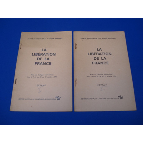 La Libération de la France. Le Rôle des Socialistes . Intervention