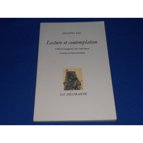 Lecture et contemplation