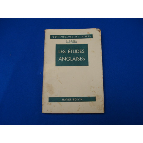 Les Etudes Anglaises