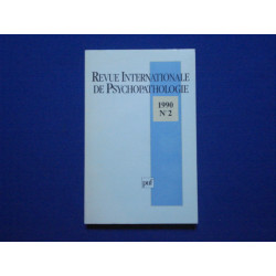 Revue Internationale de Psychopathologie. N°2 1990