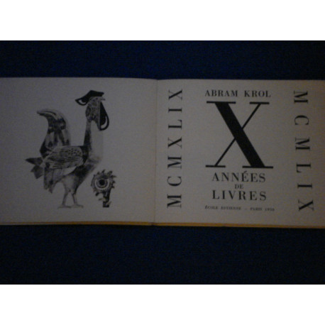 KROL - Dix Années de livres