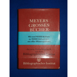 MEYERS GROSSES BÜCHER LEXIKON
