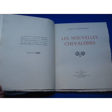 Les Nouvelles Chevaleries