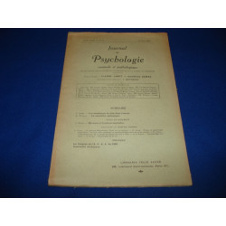 Journal de Psychologie Normale et Pathologique. XXIV Année. 15 mai...