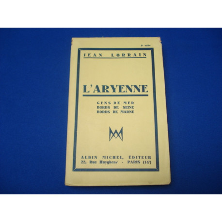 L'Aryenne. Gens de Mer-Bords de Seine-Bords de Marne