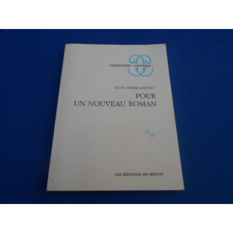 Pour demain un nouveau roman
