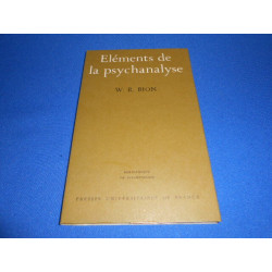Eléments de la Psychanalyse
