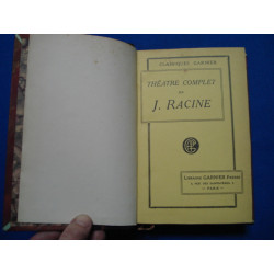 Théatre complet de Racine tome II andromaque les plaideurs britannicus
