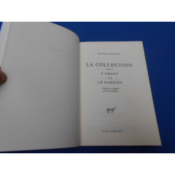 La Collection suivi de l'Amant et de Le Gardien