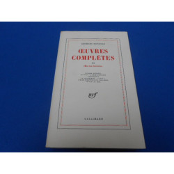 Oeuvres Complètes. III. Oeuvres Littéraires. Madame Edwarda. Le...