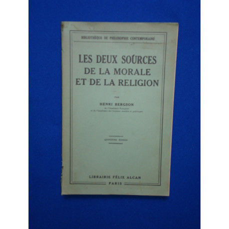 Les Deux sources de la Morale et de la Religion