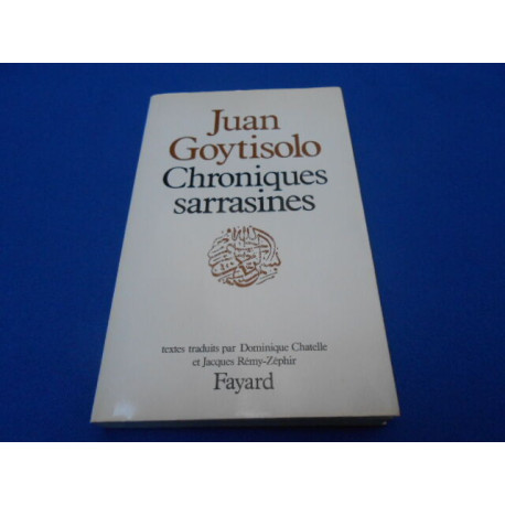 Chroniques Sarrasines