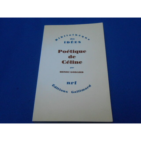 Poétique de Céline