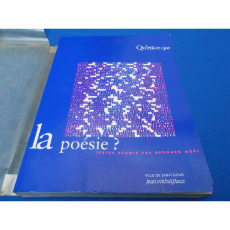 Qu'est ce que la poésie