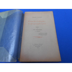 Conchyliologie....typographique. Essai sur LES COQUILLES. (Envoi...
