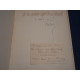 Le Testament d'un Latin [ envoi + carte de visite manuscrite]