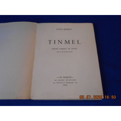 TIN MEL ( douze carnets de notes) [ envoi de l'auteur daté et signé]
