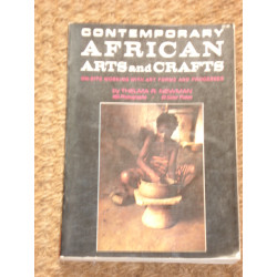 Contemporary African Arts and Crafts on-site working with art...