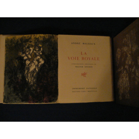 La Voie Royale. Lithographies originales de Walter Spitzer